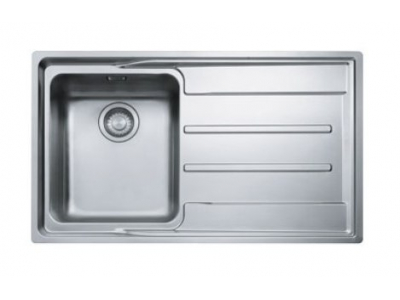 Мойка Franke ATON ANX 211-86, 127.0204.400, установка сверху, SlimTop, левая, нержавеющая сталь, полированная, 86,4*51,4 см