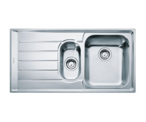 Мойка Franke NEPTUNE NEX 251, 127.0059.717, установка сверху, SlimTop, правая, нержавеющая сталь, полированная, 100,4*51,4 см