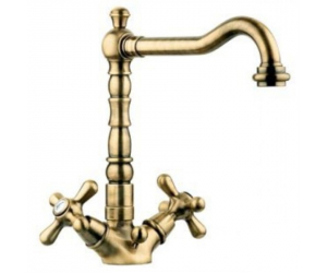 Смеситель для раковины Emmevi Deco Old 12613BR, бронза