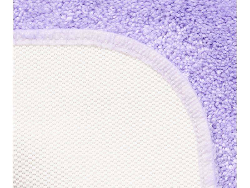 Купить Коврик WasserKraft Wern BM-2524 Lilac напольный, цвет - сиреневый, 55 х 57 см