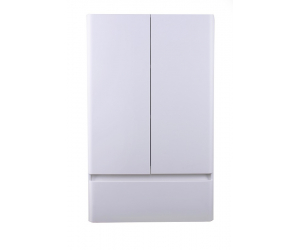 Шкаф Style Line Атлантика 100 СС-00002226, 100 см, подвесной, с лаком antiscratch, белый