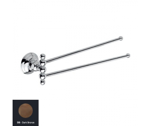 Полотенцедержатель Nicolazzi Classico 1482DB бронза, 41.4 см