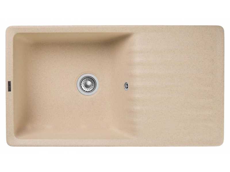 Купить Кухонная мойка GranFest Quarz Z 73, 85 x 47.5 см, бежевый