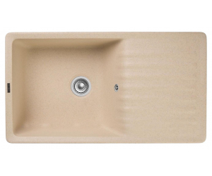 Кухонная мойка GranFest Quarz Z 73, 85 x 47.5 см, бежевый