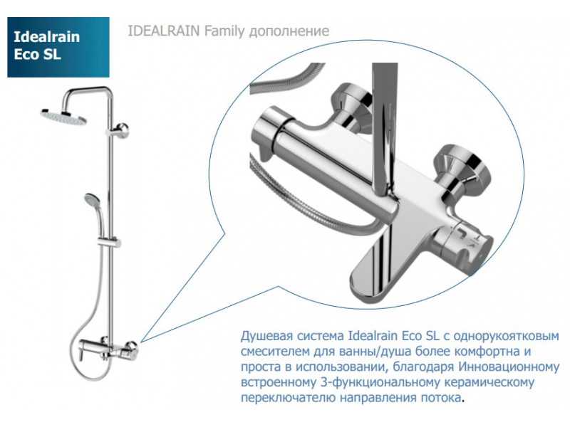 Купить Душевая система Ideal Standard IdealRain ECO B1377AA