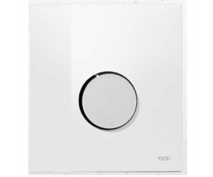 Панель TECE Loop Urinal 9 242 627, белый, клавиша хром глянцевый