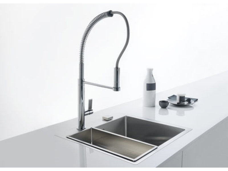 Купить Мойка Franke PLANAR 8 PEX 210-51 TL, 127.0203.475, установка сверху, SlimTop, нержавеющая сталь, полированная, 50,5*50,5 см