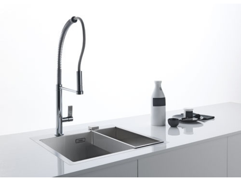 Купить Мойка Franke PLANAR 8 PEX 210-51 TL, 127.0203.475, установка сверху, SlimTop, нержавеющая сталь, полированная, 50,5*50,5 см
