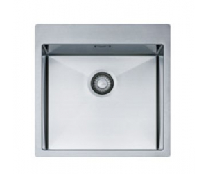 Мойка Franke PLANAR 8 PEX 210-51 TL, 127.0203.475, установка сверху, SlimTop, нержавеющая сталь, полированная, 50,5*50,5 см