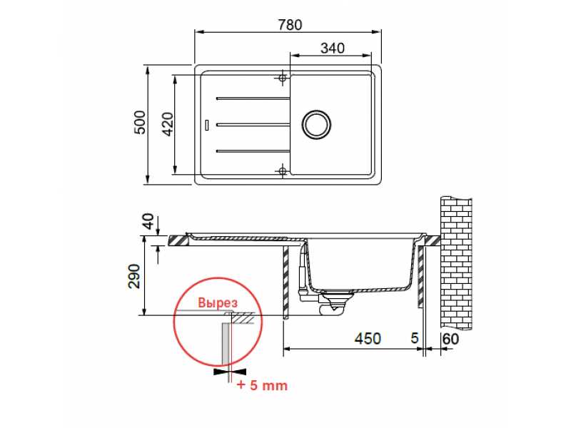 Купить Мойка Franke BASIS BFG 611, 114.0313.332, гранит, установка сверху, оборачиваемая, цвет миндаль, 78*50 см