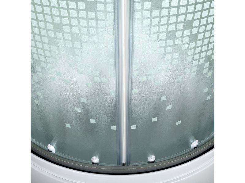 Купить Душевая кабина Deto L 908, 80 x 80 см, с крышей, с гидромассажем и электрикой