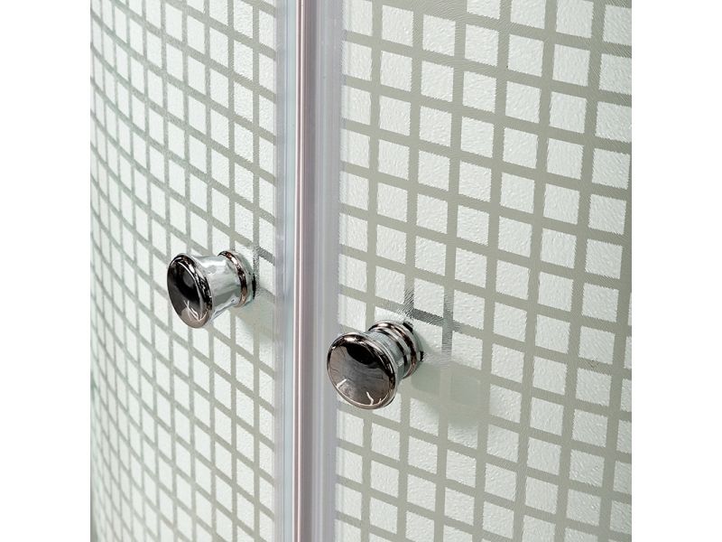 Купить Душевая кабина Deto L 908, 80 x 80 см, с крышей, с гидромассажем и электрикой