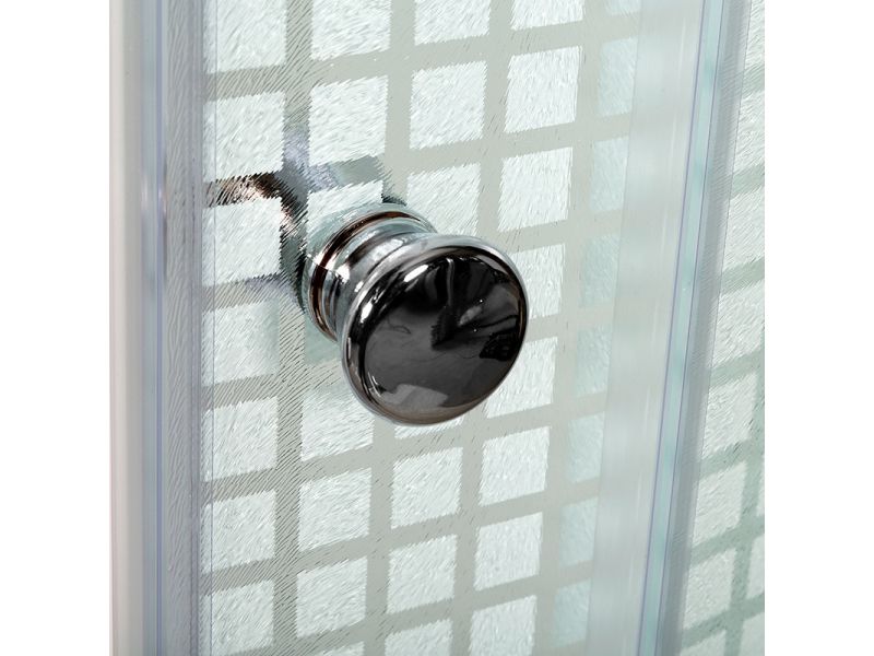 Купить Душевая кабина Deto L 908, 80 x 80 см, с крышей, с гидромассажем и электрикой