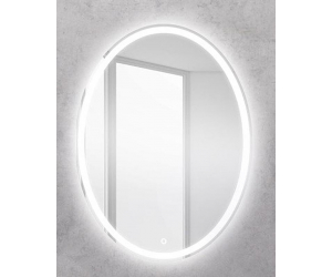 Зеркало BelBagno, 60 x 80 см, со встроенным светильником, сенсорным выключателем и подогревом, SPC-VST-600-800-LED-TCH-WARM
