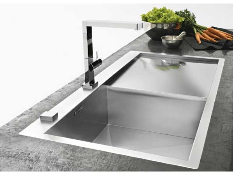 Купить Мойка Franke PLANAR PPX 211 TL, 127.0203.465, установка сверху, SlimTop, правая, нержавеющая сталь, полированная, 100*51,2 см