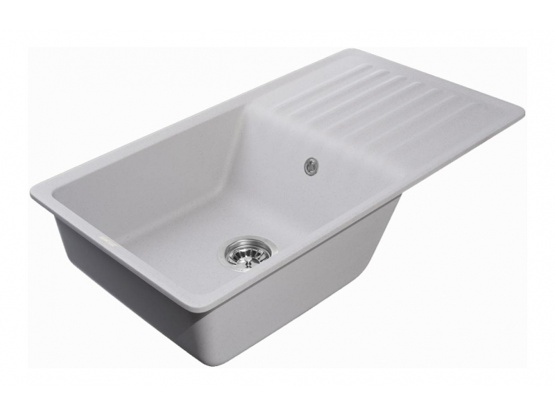 Купить Кухонная мойка GranFest Quarz Z 73, 85 x 47.5 см, серый