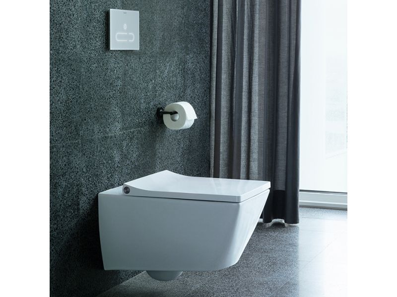 Купить Подвесной унитаз Duravit Viu 2511090000 37 x 57 см безободковый, с креплением Durafix, белый