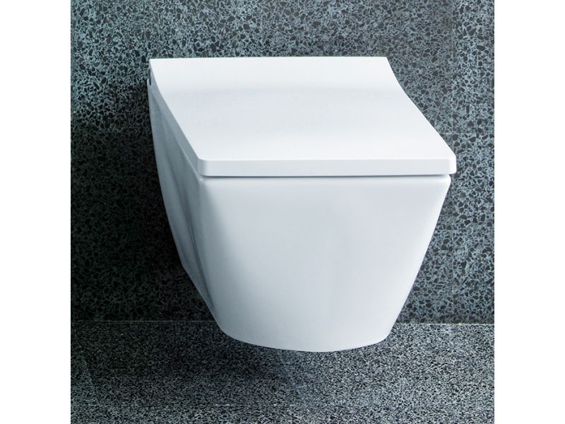 Купить Подвесной унитаз Duravit Viu 2511090000 37 x 57 см безободковый, с креплением Durafix, белый