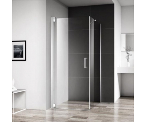 Душевой уголок BelBagno Marmi A-1-100-C-Cr, 100 х 100 х 195 см, профиль хром, стекло прозрачное