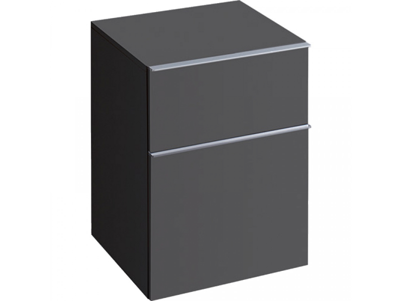 Купить Шкафчик Geberit iCon 841046000, 45 см, цвет тёмно-серый матовый