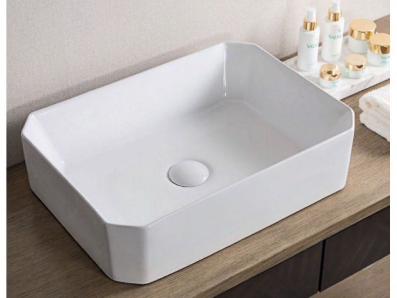 Купить Раковина BelBagno BB1386 накладная 49 х 38 х 12 см