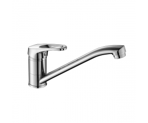 Смеситель Decoroom DR21018, для кухни, хром