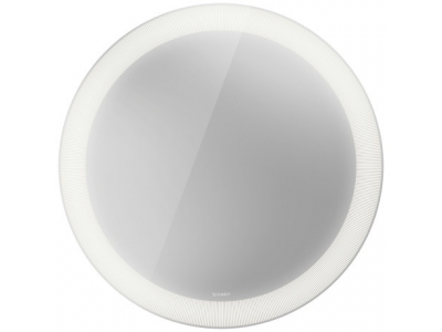 Зеркало Duravit Happy D.2 Plus HP7480S0000 70 x 70 см с подсветкой, круглое, белый