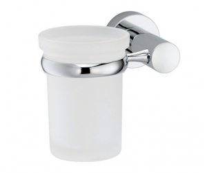 Стакан стеклянный с держателем WasserKRAFT Do 9428