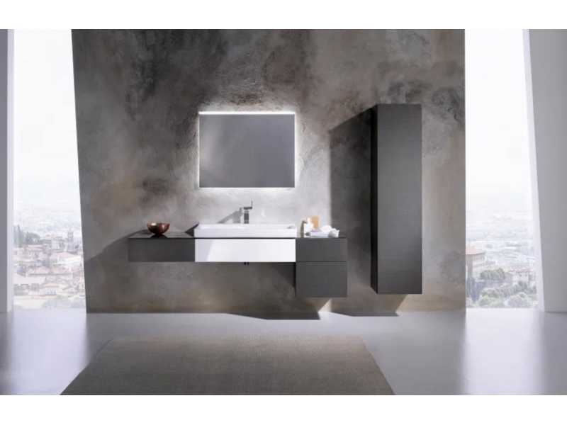 Купить Шкафчик Geberit Xeno2 500.504.43.1, 45 см, цвет серое дерево