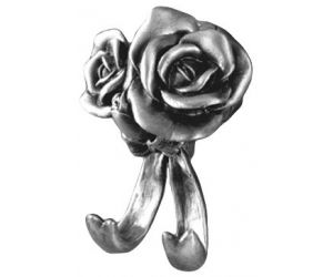 Крючок Art&Max Rose AM-B-0912-T, серебро