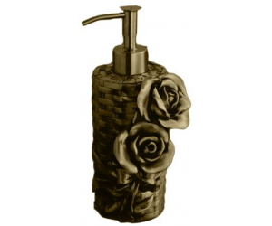 Дозатор мыла Art&Max Rose AM-B-0091A-B, бронза