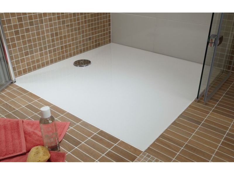 Купить Поддон душевой Huppe Easy Step 100 x 100 см, 215032.055, из искусственного камня