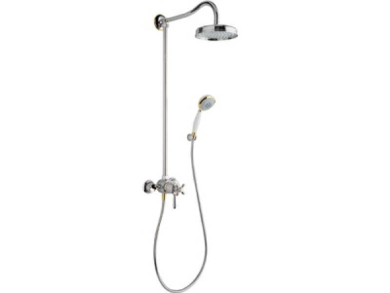 Купить Душевая система AXOR Carlton Showerpipe 17670090 хром/золото