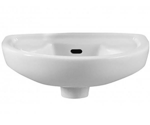 Раковина Vitra Arkitekt 6018B003-0012 38 см, без отверстия для смесителя