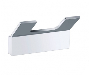 Крючок двойной Bemeta Solo 139106032 8.3 x 3.3 x 4.6 см, хром