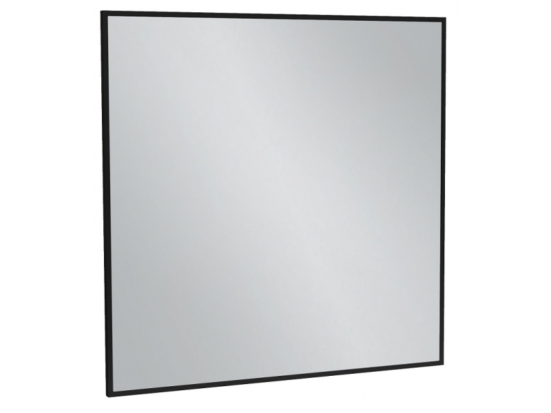 Купить Зеркало Jacob Delafon Silhouette EB1425-S14, 80 х 80 см, лакированная рама черный сатин