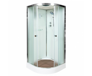 Душевая кабина Deto D D09S+ эл. 90 x 90 см, с крышей и электрикой