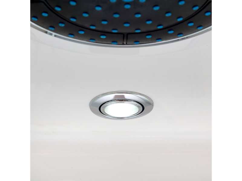 Купить Душевая кабина Deto D D09S+ эл. 90 x 90 см, с крышей и электрикой