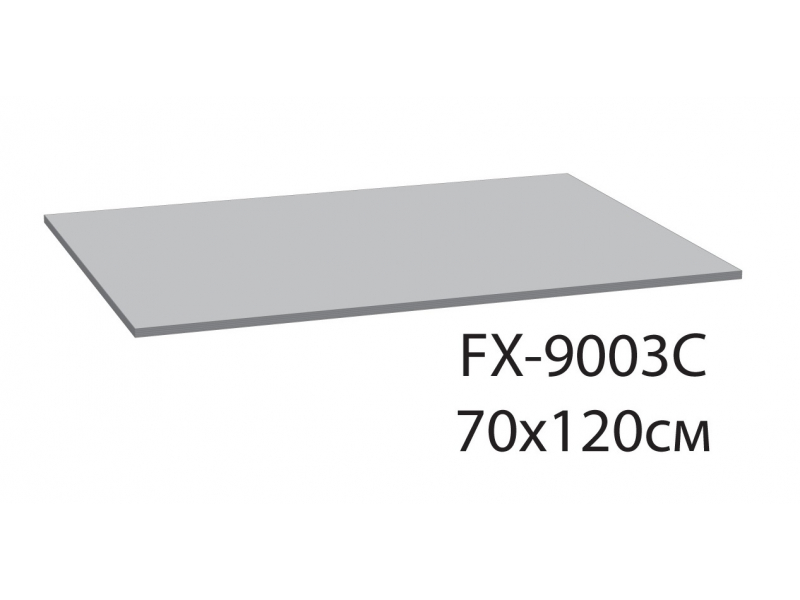 Купить Коврик для ванной Fixsen Family, 70 х 120 см, голубой, FX-9003C