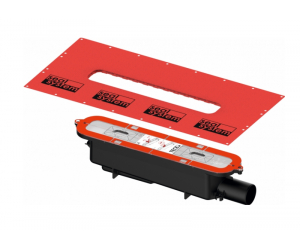 Сифон TECE Drainprofile 673002 стандартный DN50, боковой слив