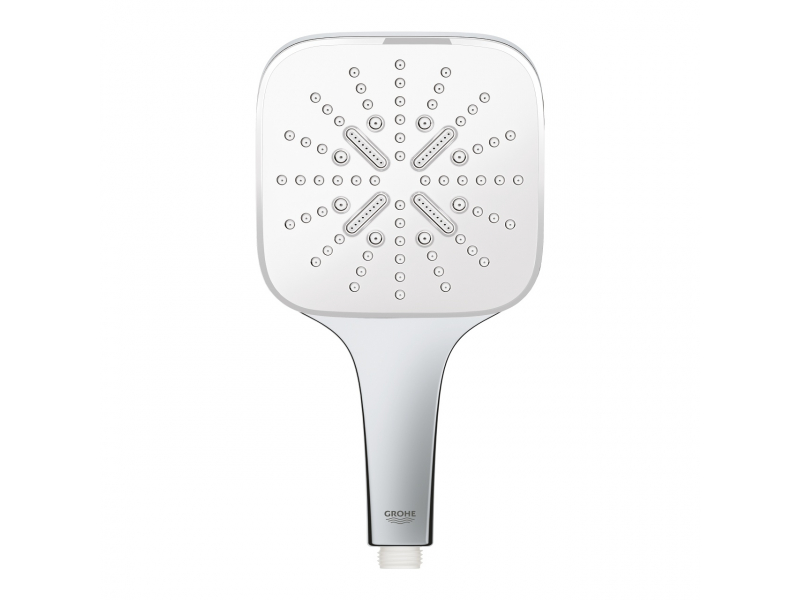 Купить Ручной душ Grohe Rainshower SmartActive 130 Cube, 26582LS0, белая луна