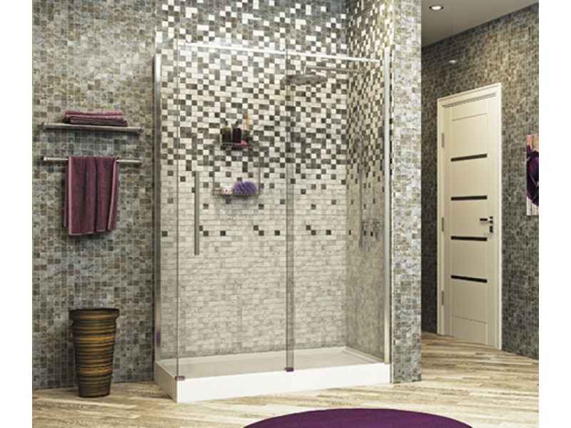 Купить Душевой уголок WasserKRAFT, 80 см, стекло прозрачное (58R06)
