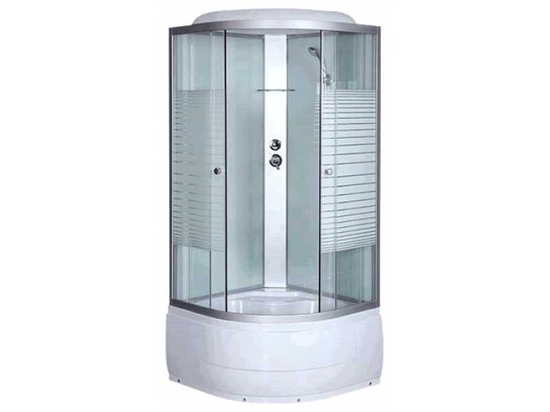 Купить Душевая кабина Aqua Joy AJ-1820 без г/м, 100 x 100 см