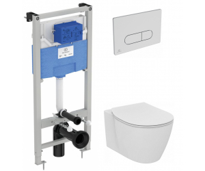 Инсталляция Ideal Standard Prosys с унитазом Connect AquaBlade®, P211601, сиденье микролифт, комплект