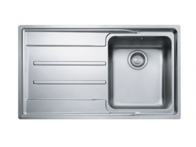 Мойка Franke ATON ANX 211-86, 127.0204.401, установка сверху, SlimTop, правая, нержавеющая сталь, полированная, 86,4*51,4 см