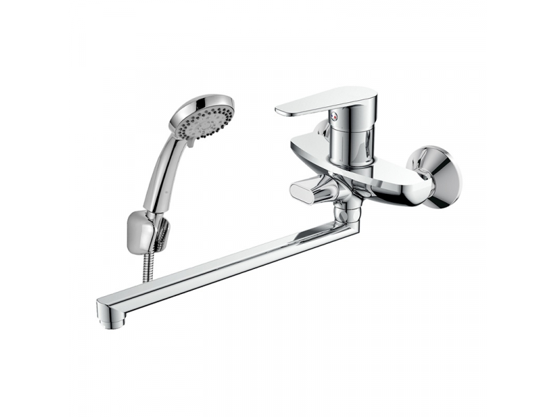 Купить Смеситель Decoroom DR72043, для ванны и душа, хром