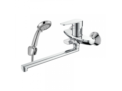Смеситель Decoroom DR72043, для ванны и душа, хром