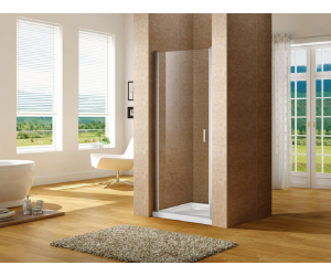 Душевая дверь в нишу Aquanet Cinetic AE12-N-90H190U-CT, 90 х 190 см 00243620, стекло прозрачное, профиль хром