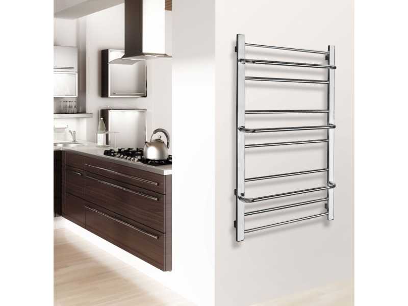 Купить Полотенцесушитель водяной Grota Vista 53 x 120 см, ширина 53 см, высота 120 см, полированный