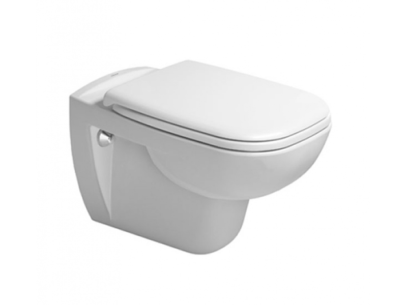 Купить Подвесной унитаз Duravit D-Code 45350900A1 (25350900002), с крышкой D-Code 0067390000 с микролифтом